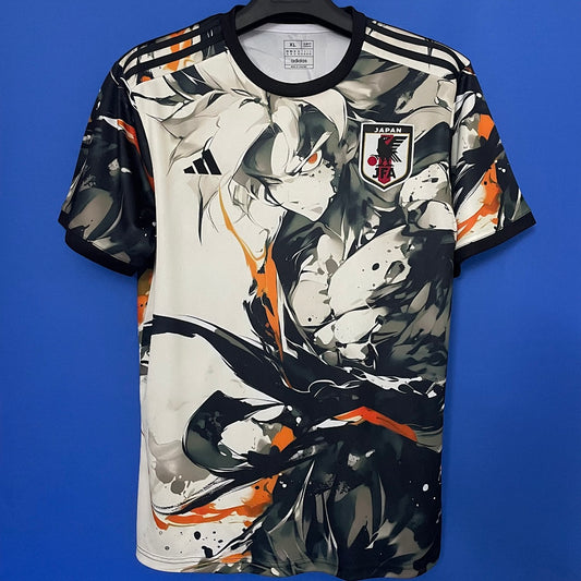 Japan Dragon Ball Saiyan Ink Wash Special Jersey