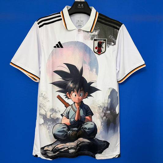 Japan Goku Meditating Dragon Ball Special Polo Jersey