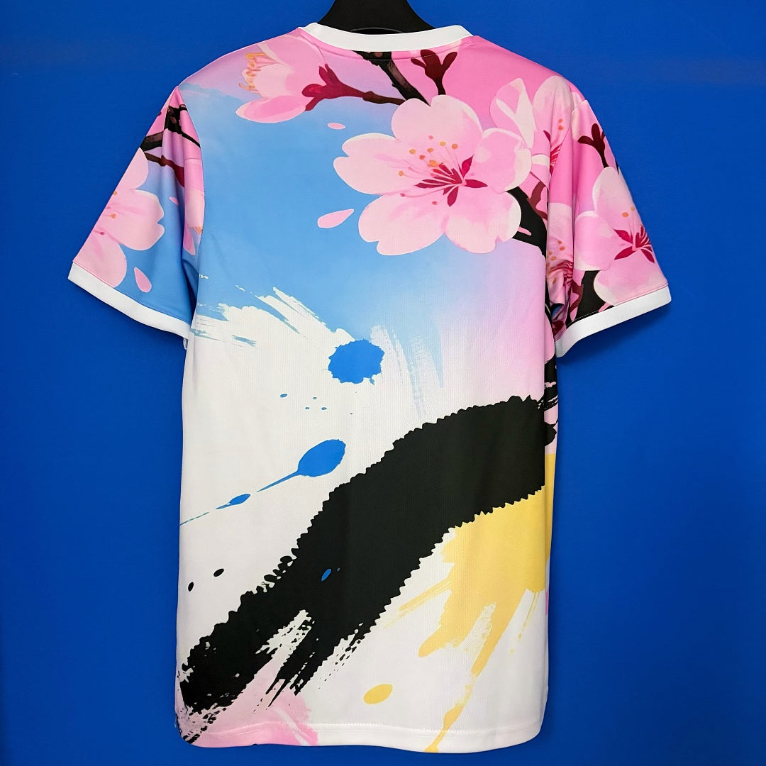 Japan Kitsune Fox Mask Cherry Blossom Special Jersey - view 2
