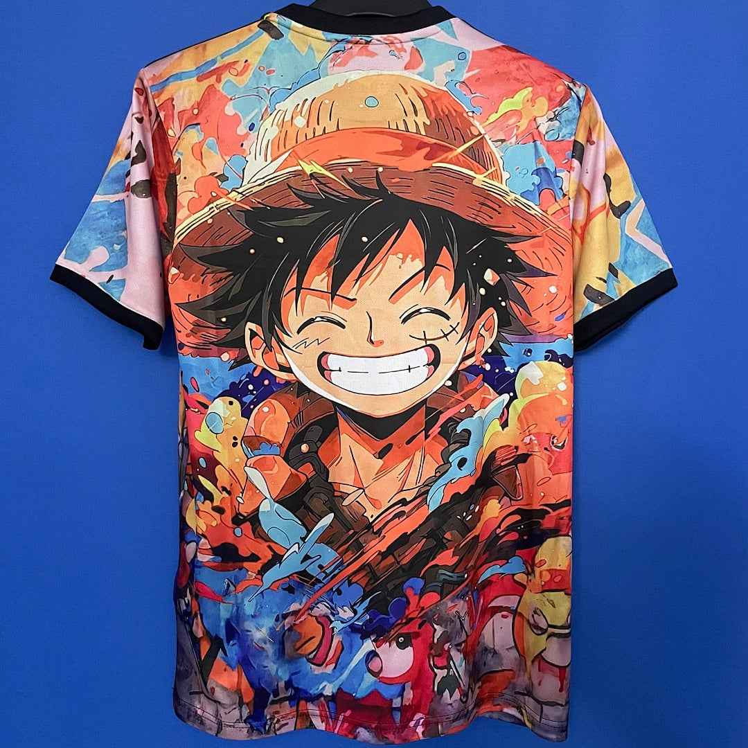 Japan One Piece Luffy Colourful Graffiti Special Jersey - view 2