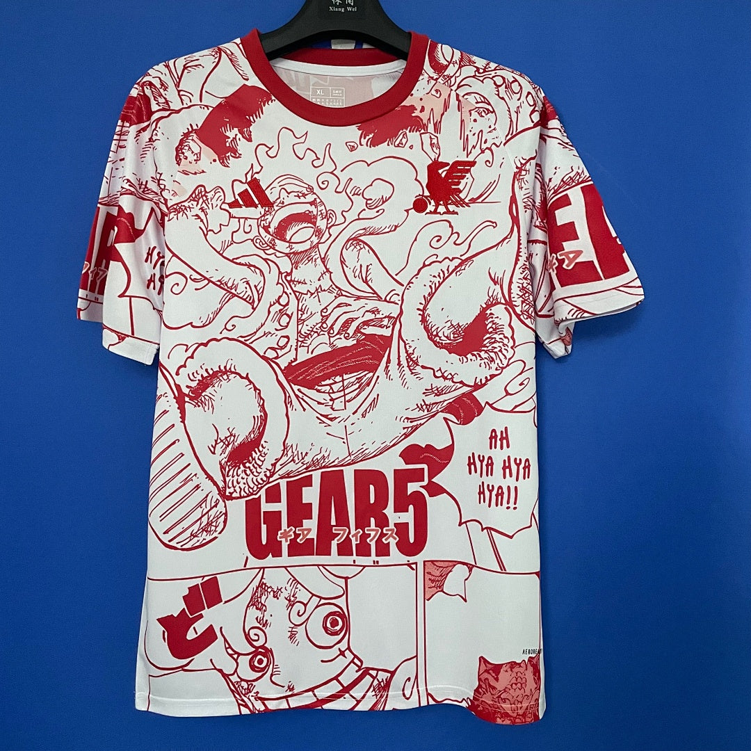 Japan One Piece Luffy Gear 5 Manga Special Jersey