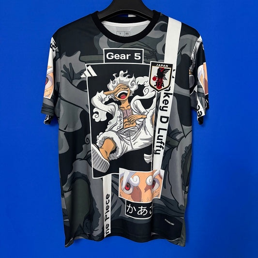 Japan One Piece Luffy Gear 5 Monochrome Special Jersey