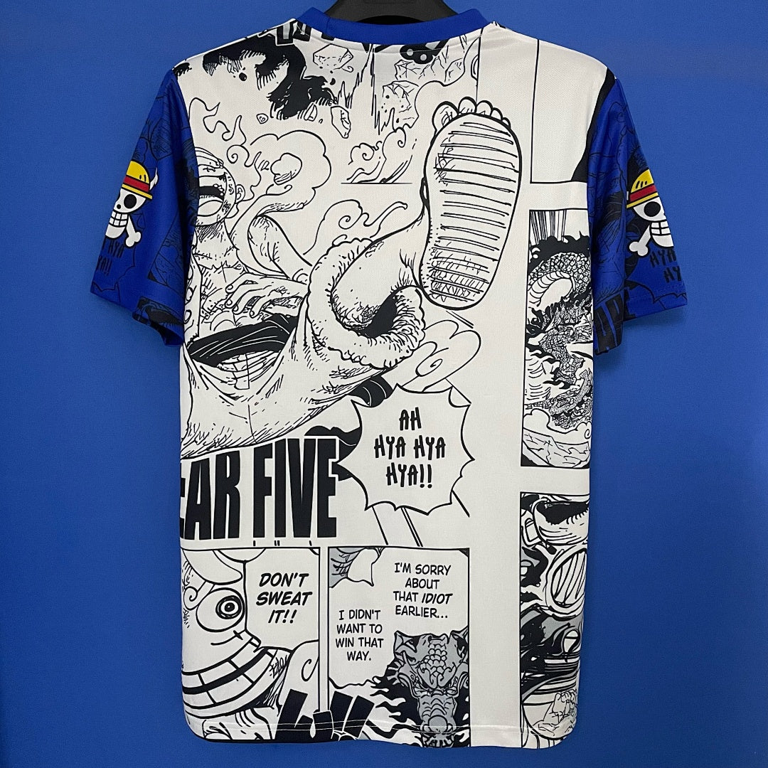 Japan One Piece Luffy Gear 5 Blue Special Jersey - view 2