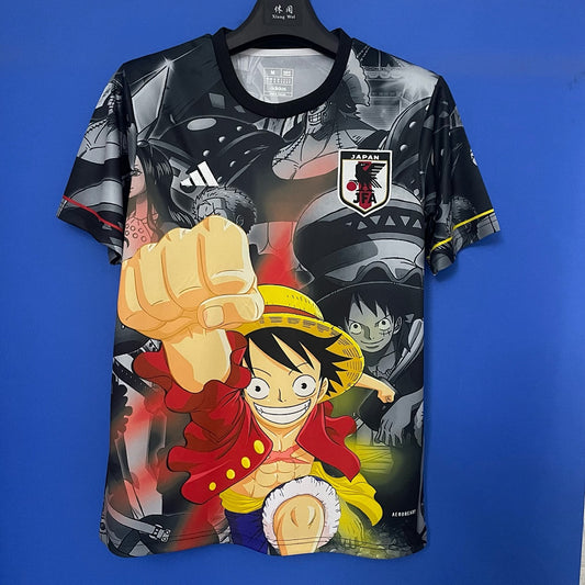 Japan One Piece Luffy Red Coat Special Jersey