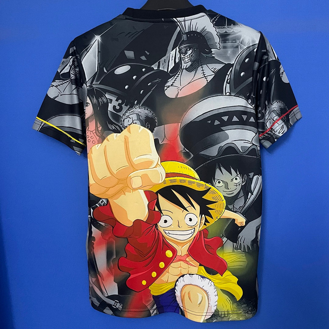 Japan One Piece Luffy Red Coat Special Jersey - view 2