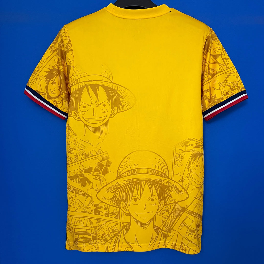 Japan One Piece Luffy Yellow Special Jersey - view 2