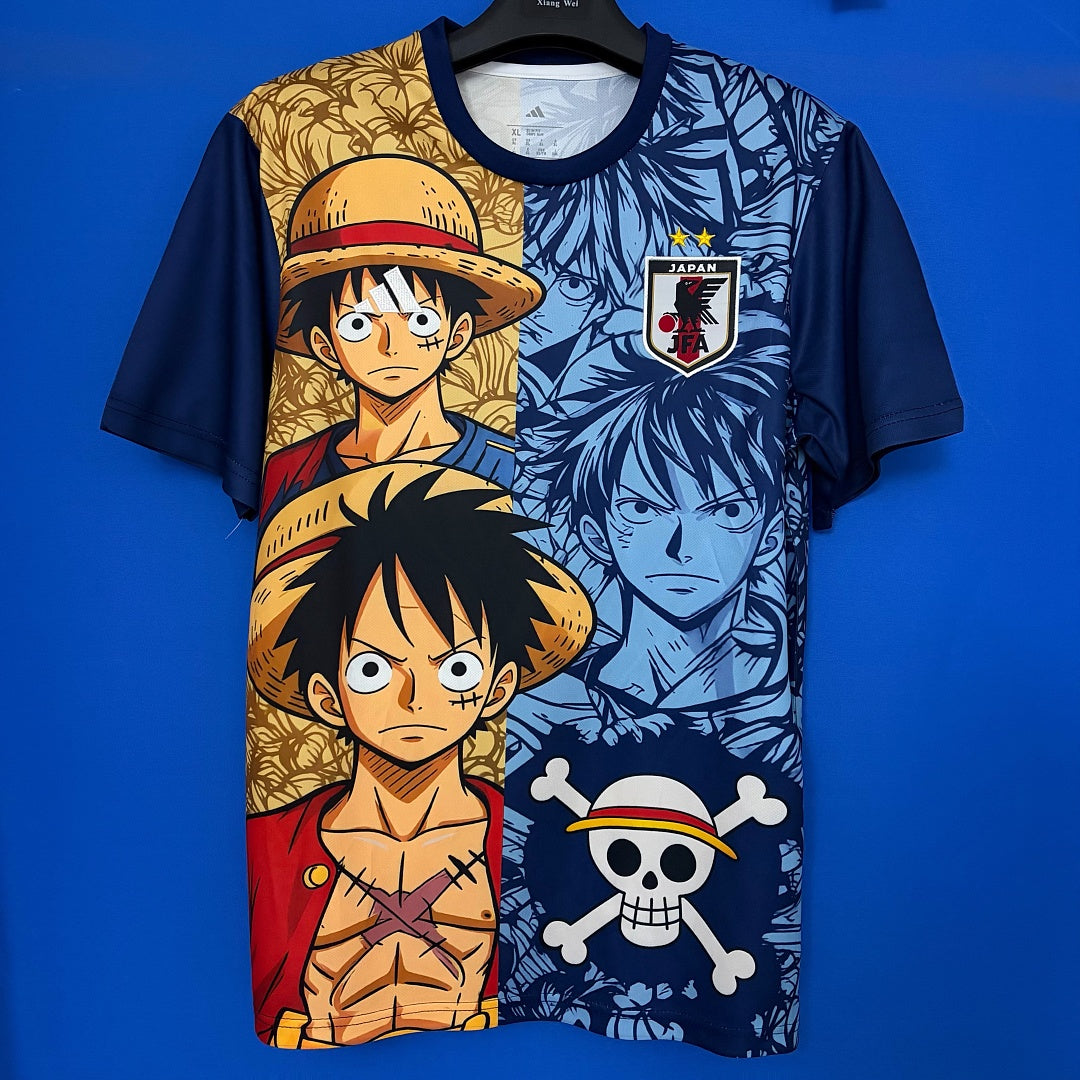 Japan One Piece Luffy Split Panel Special Jersey