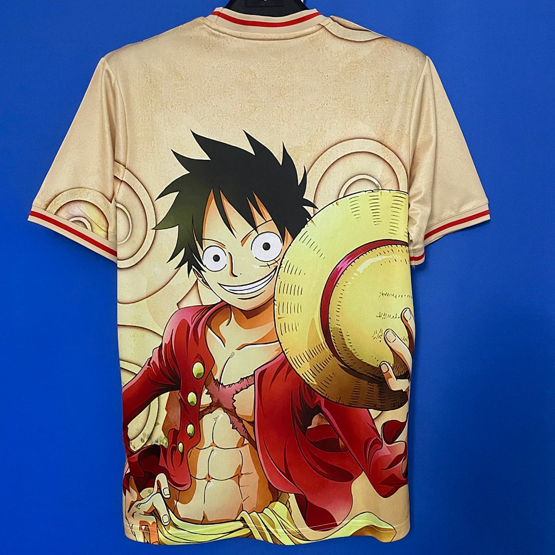 Japan One Piece Straw Hat Luffy Gold Special Jersey - view 2