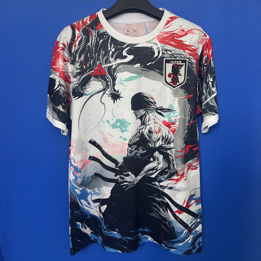 Japan One Piece Zoro Black Dragon Special Jersey