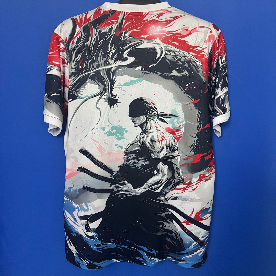 Japan One Piece Zoro Black Dragon Special Jersey - view 2
