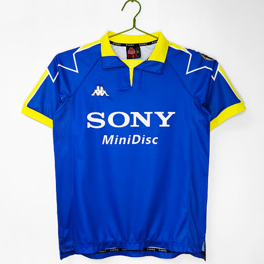 Juventus 1997/98 Away Blue Retro Jersey - Front