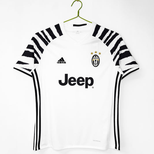 Juventus 2016/17 Third White Retro Jersey - Front