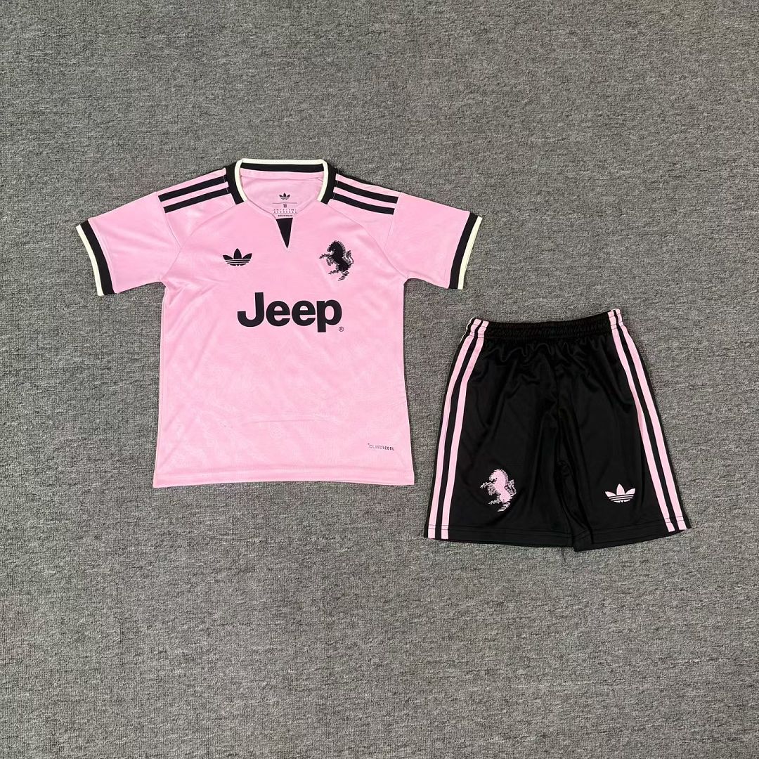 Juventus 2026/27 Away Kids Football Kit - Front