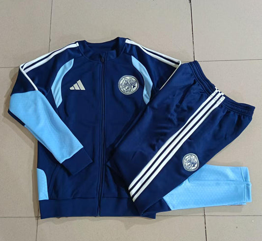 Ajax 2026/27 Deep Blue & Sky Blue Kids Full-Zip Training Suit - supplier set view 1