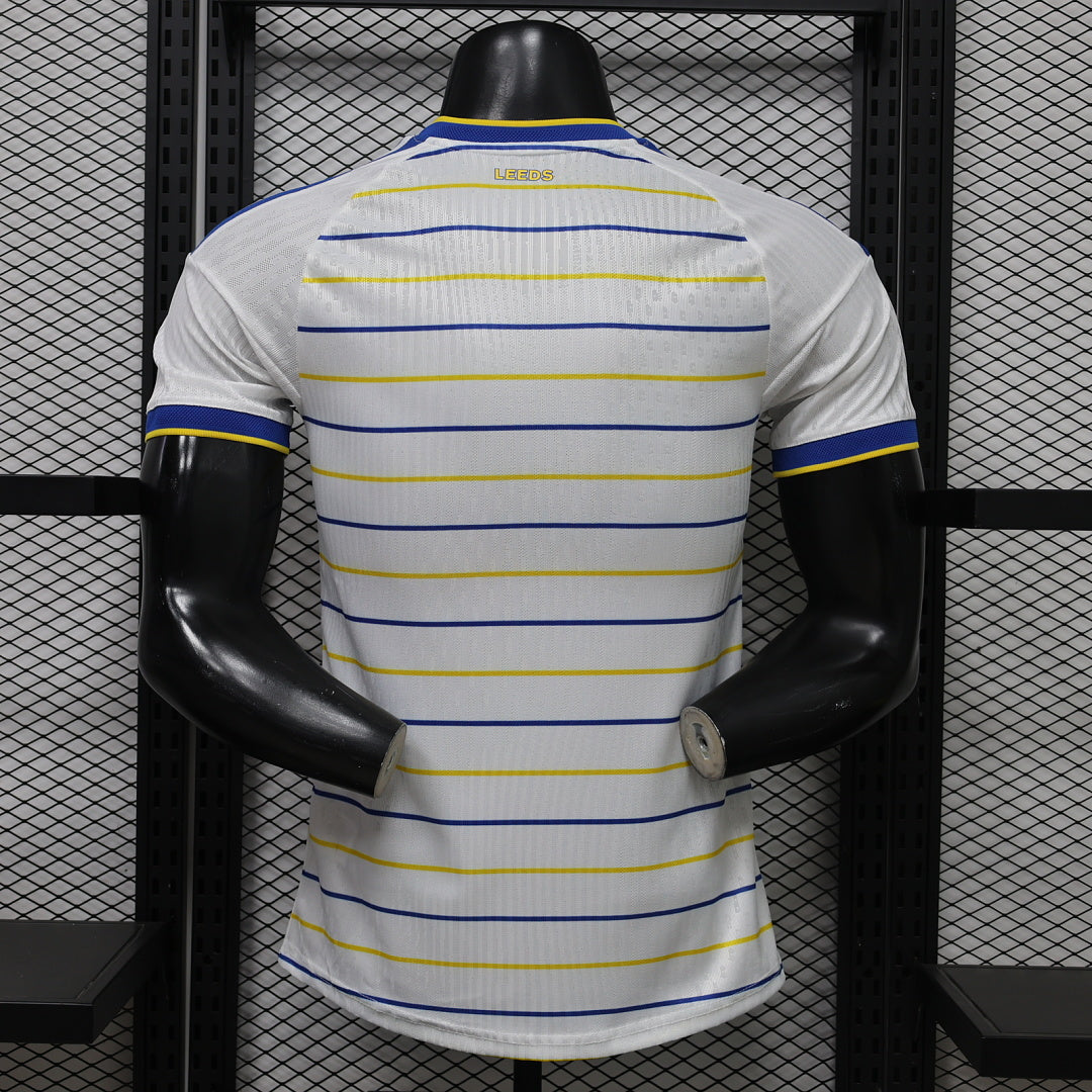 Leeds United 2026/27 Home Player Version Jersey - Back