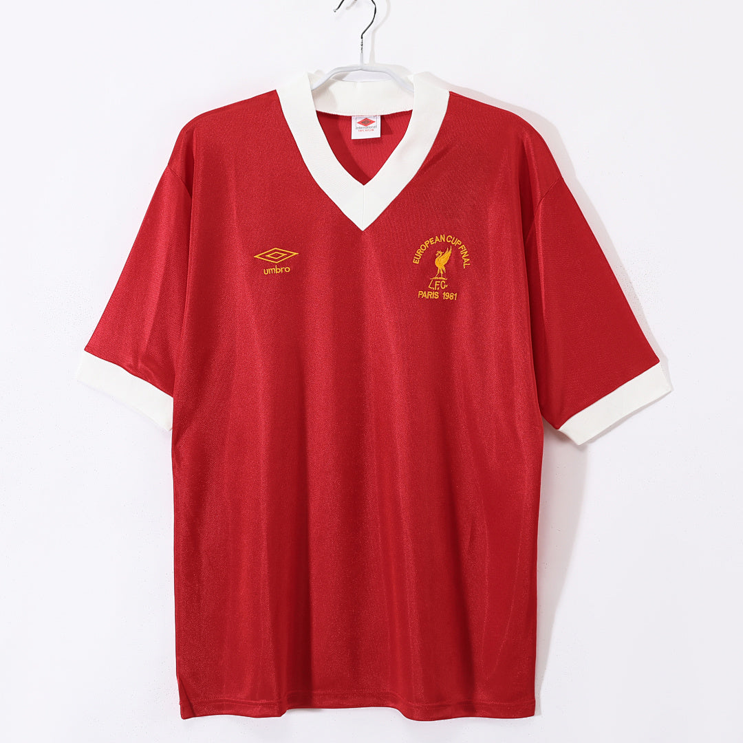 Liverpool 1980/81 Home Retro Jersey - Front