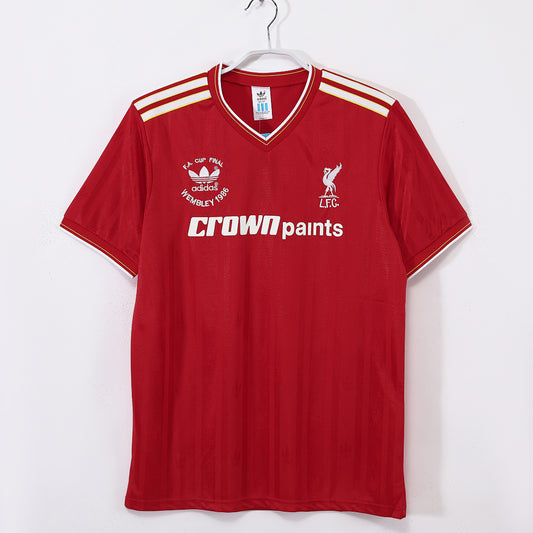 Liverpool 1986/87 Home Retro Jersey - Front