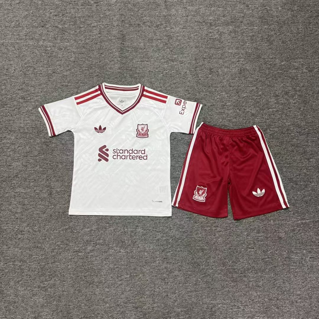 Liverpool 2026/27 Away Kids Football Kit - Front