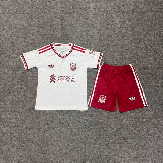 Liverpool 2026/27 Away Kids Football Kit - Front