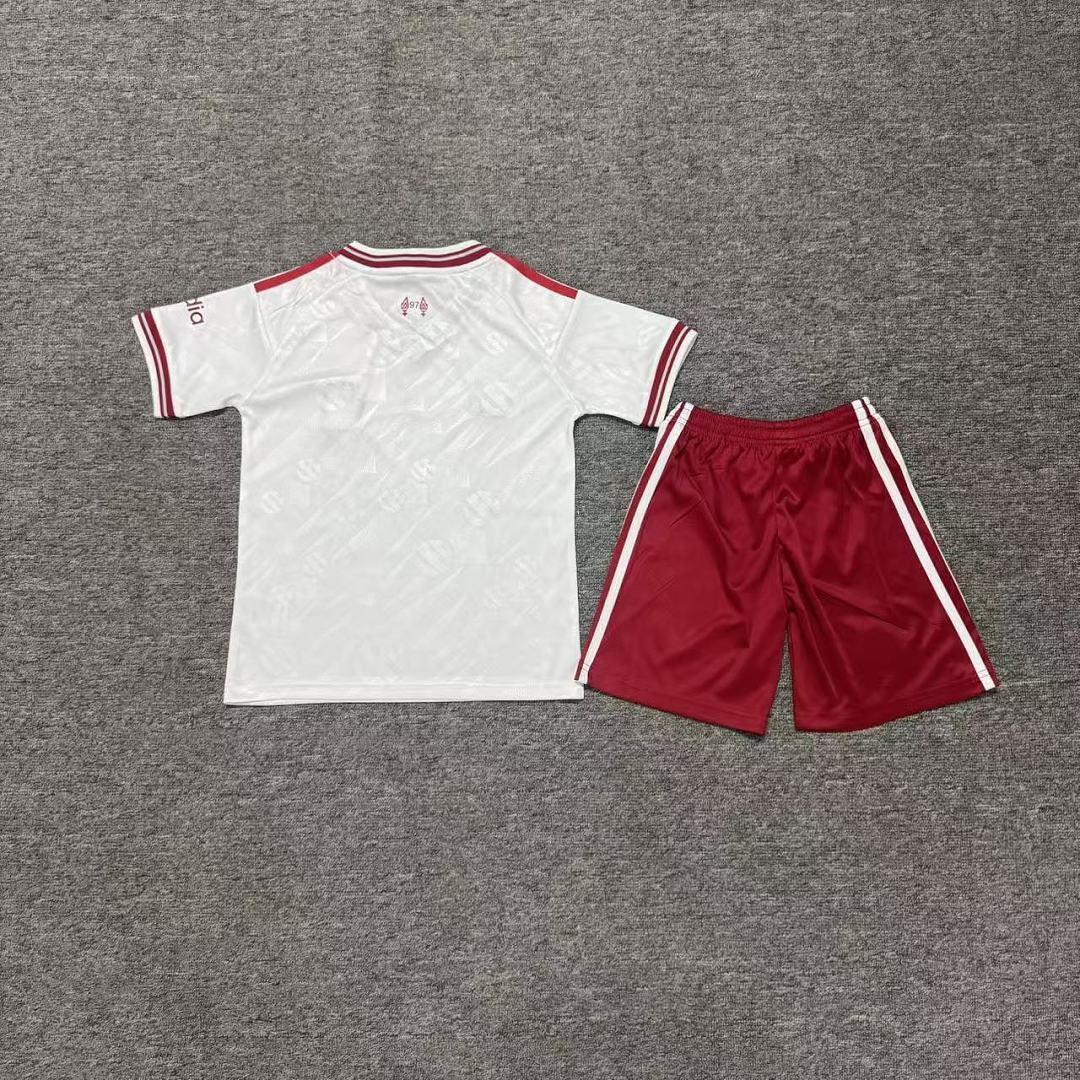 Liverpool 2026/27 Away Kids Football Kit - Back