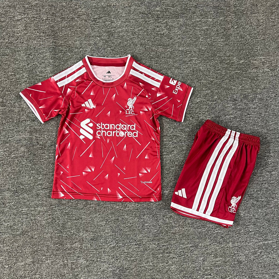 Liverpool 2026/27 Home Kids Football Kit Kids Version - Front