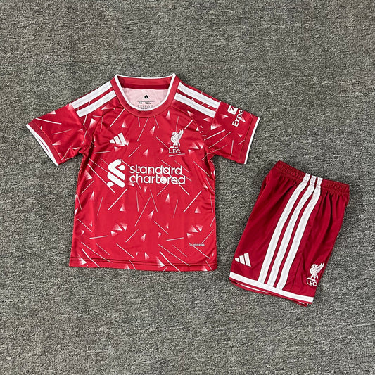 Liverpool 2026/27 Home Kids Football Kit Kids Version - Front