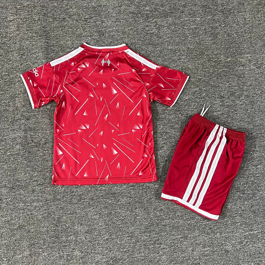 Liverpool 2026/27 Home Kids Football Kit Kids Version - Back
