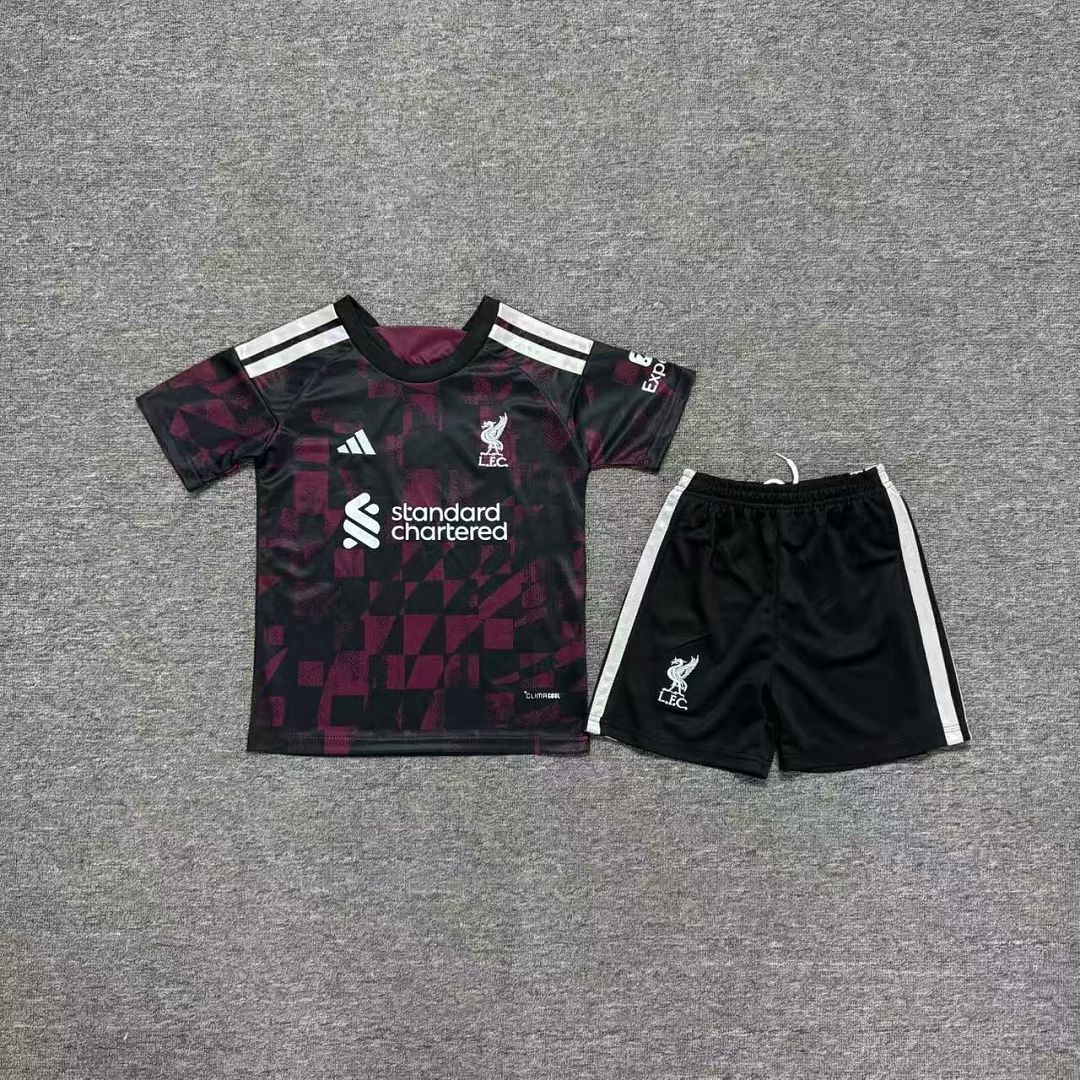 Liverpool 2026/27 Third Kids Football Kit - Front