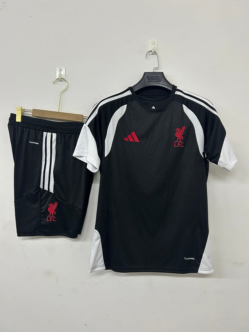 Liverpool Black Short-Sleeve Training Kit 2026/27