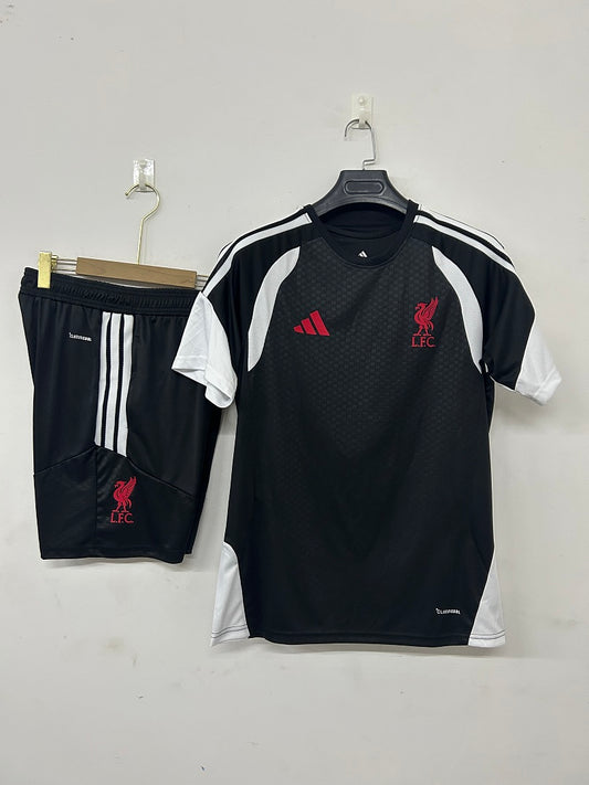 Liverpool Black Short-Sleeve Training Kit 2026/27