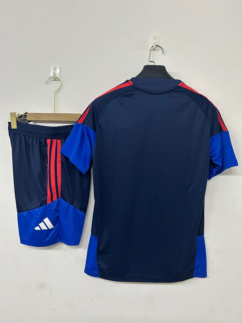 Lyon Navy Short-Sleeve Training Kit 2026/27 - view 2