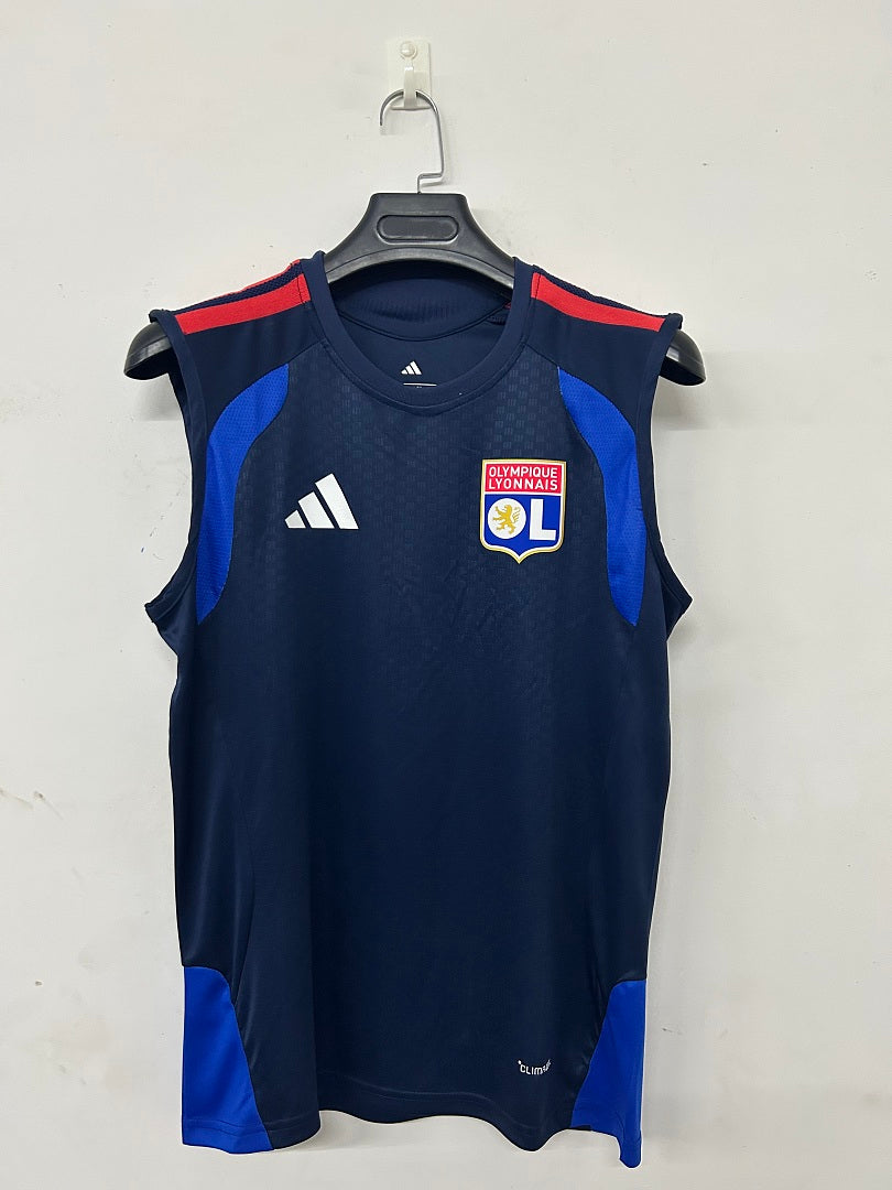 Lyon Navy Sleeveless Training Kit 2026/27 - view 3