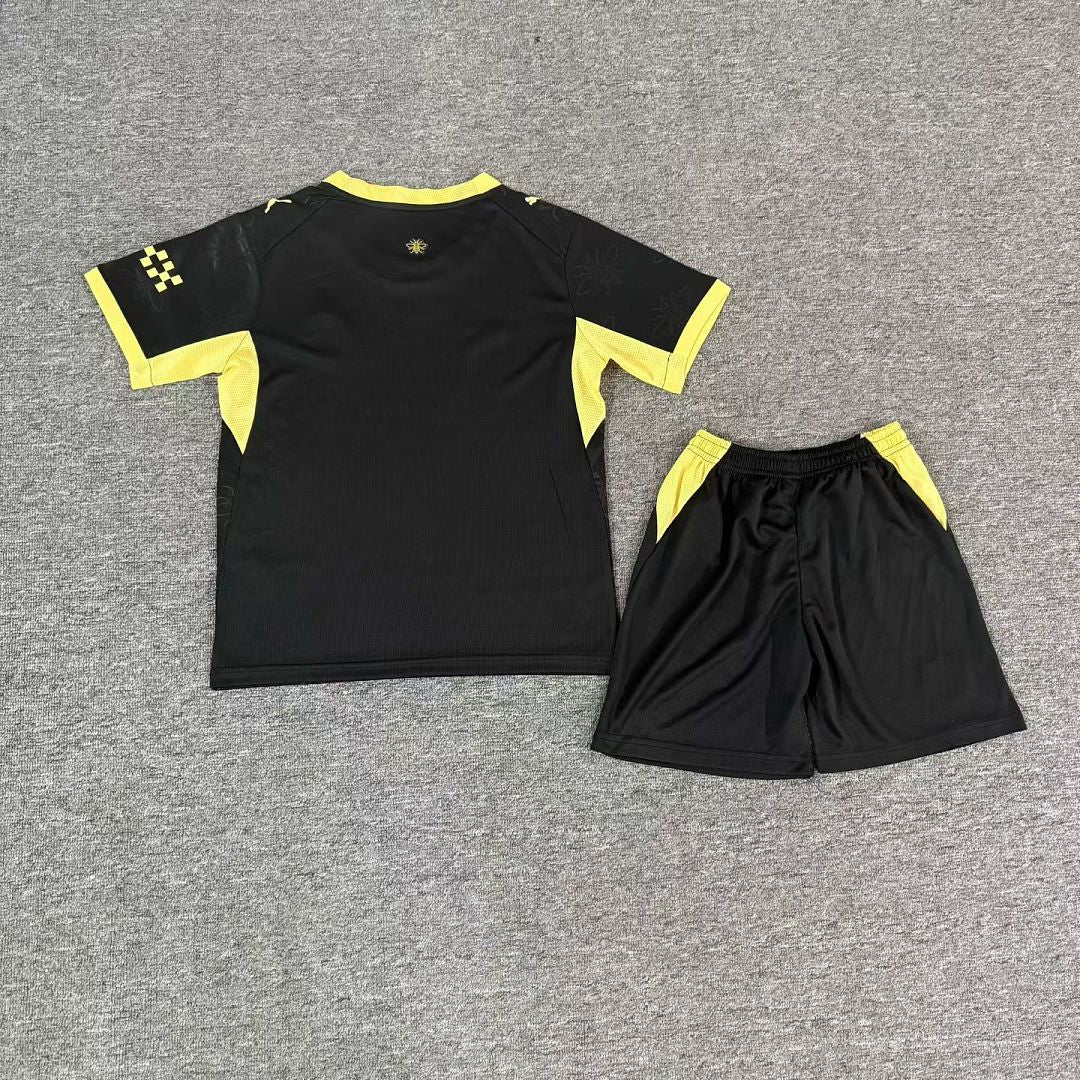 Manchester City 2026/27 Away Kids Football Kit Kids Version - Back