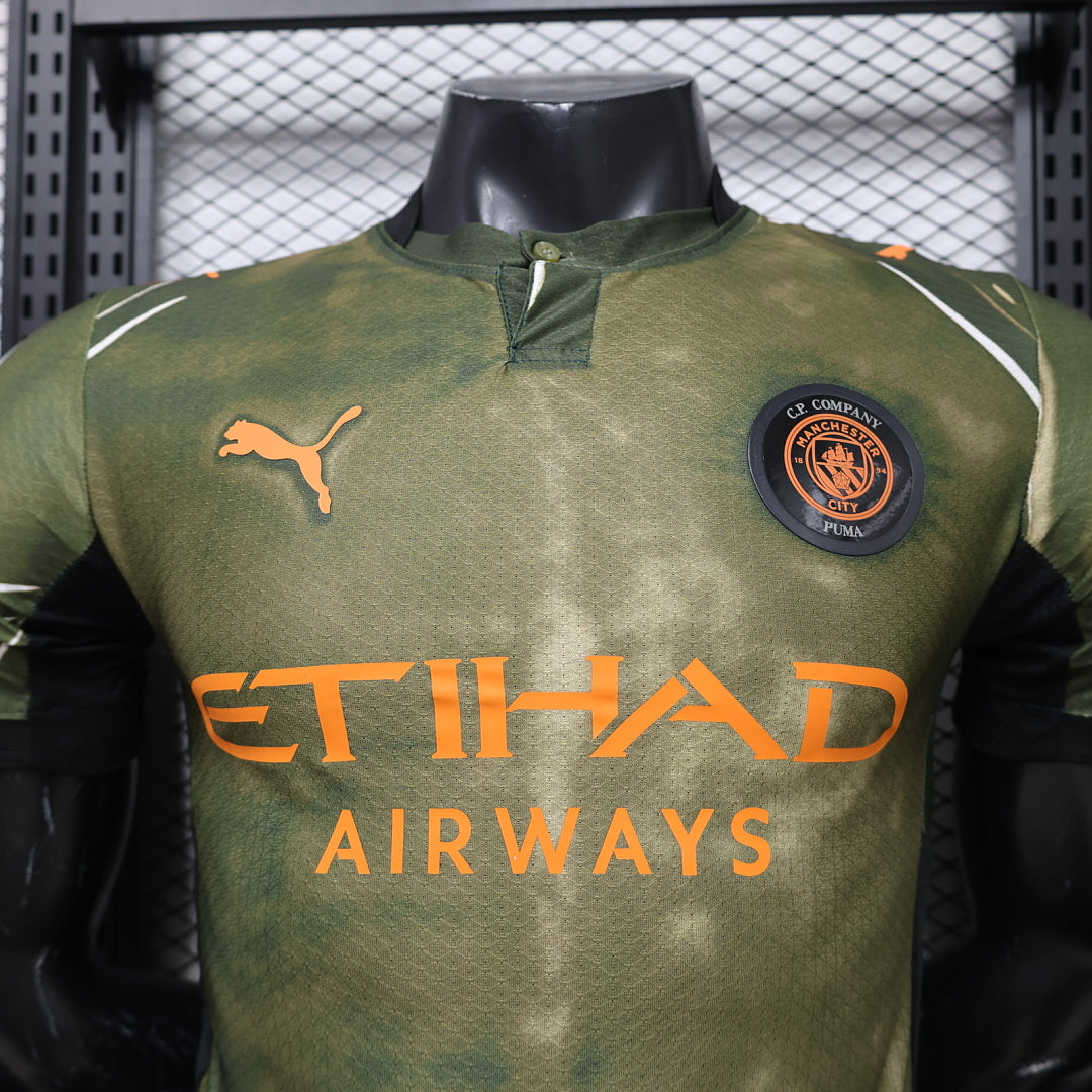 Manchester City 2026/27 Second Away Player Version Jersey - Detail 1