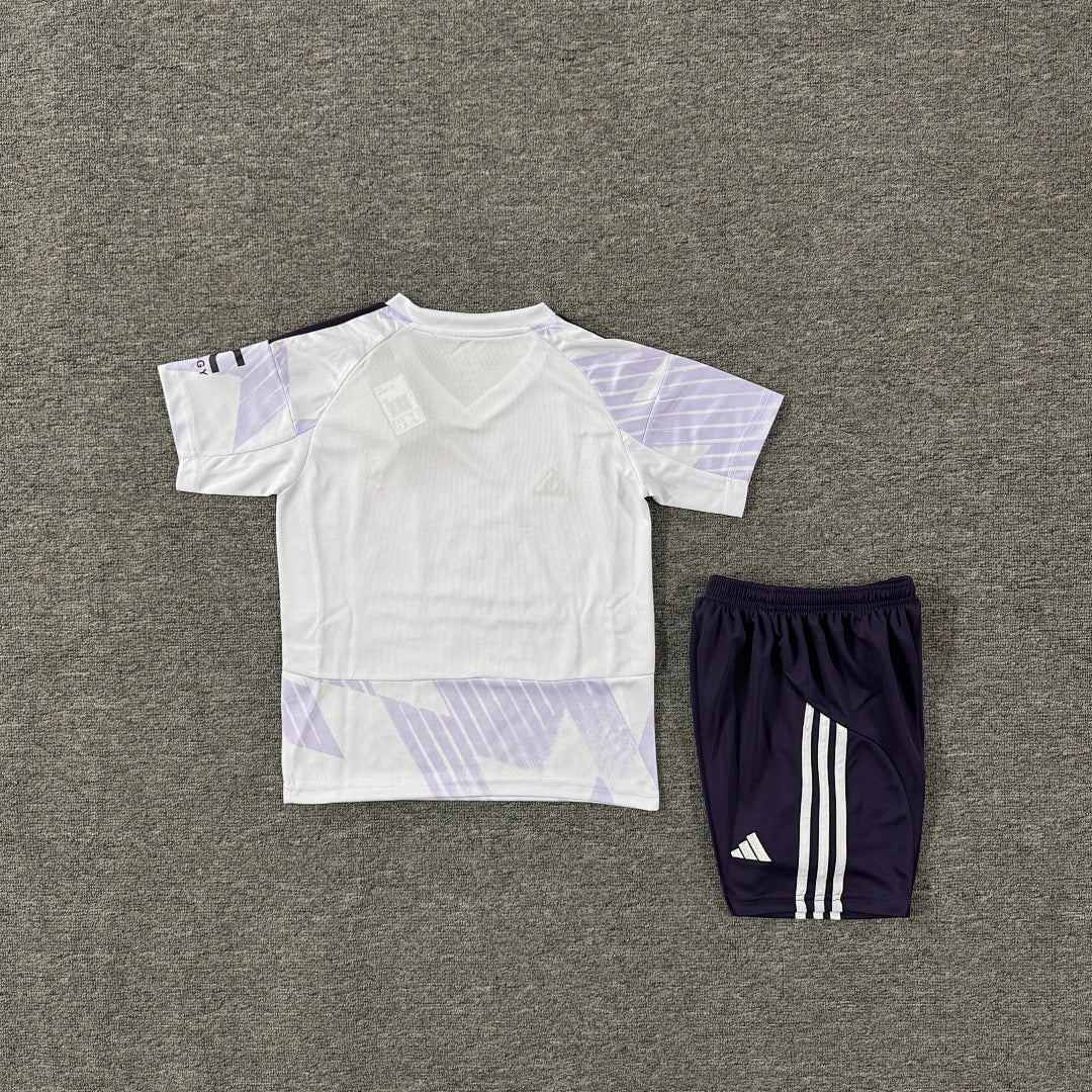 Manchester United 2025/26 Away Kids Football Kit - Back