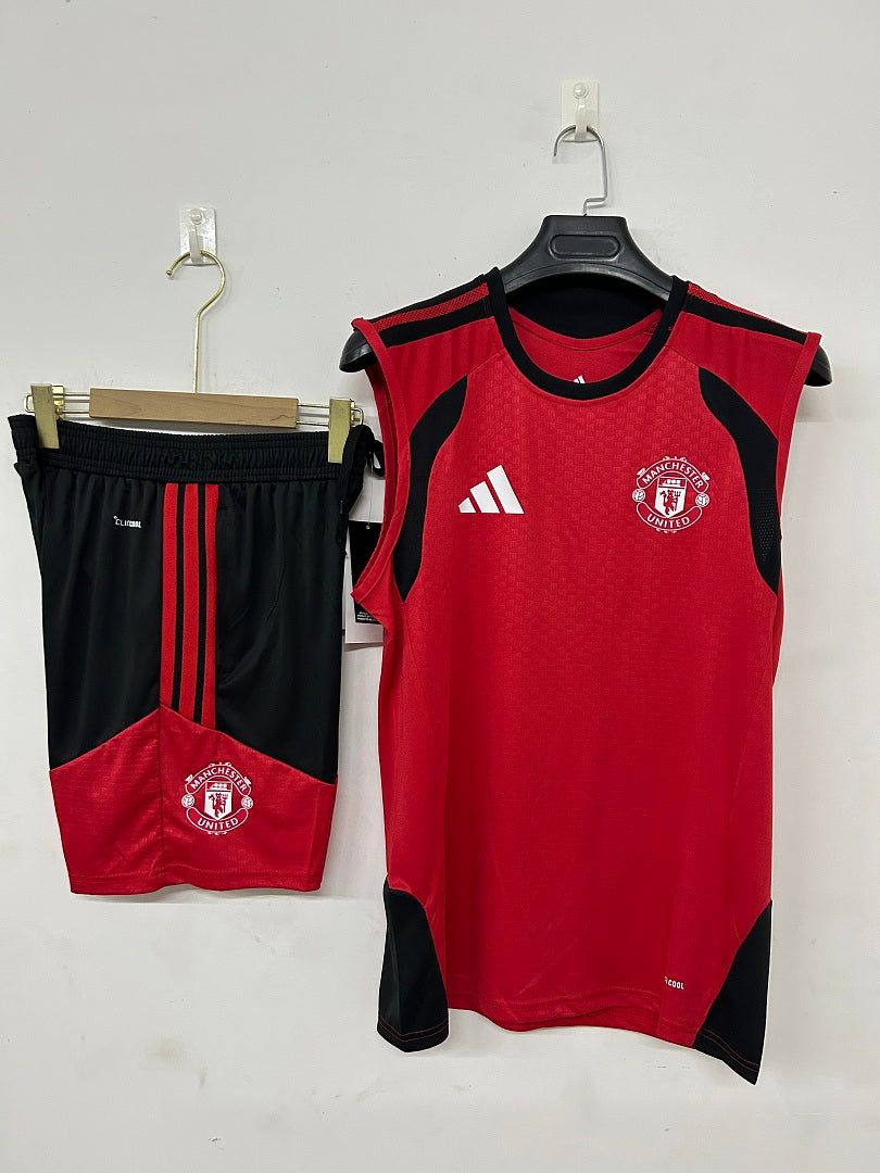 Manchester United Red Sleeveless Training Kit 2026/27