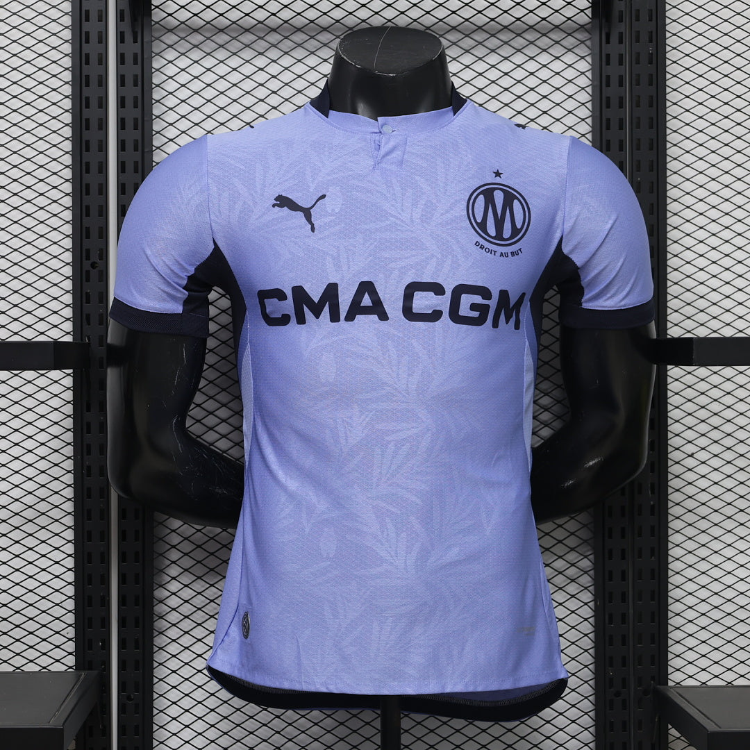 Marseille 2026/27 Second Away Player Version Jersey - Front