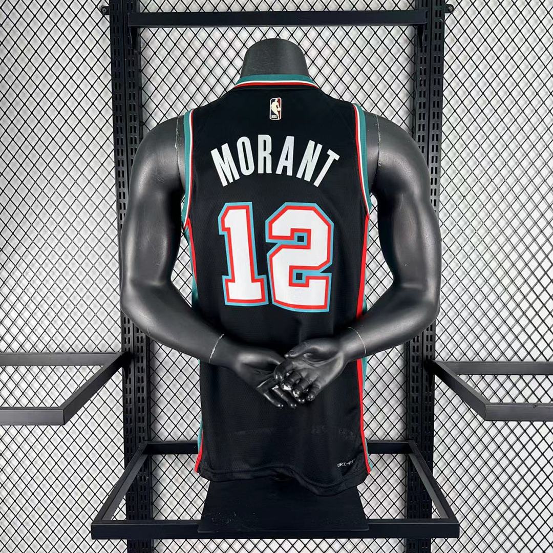Memphis Grizzlies Ja Morant #12 Hardwood Classics Jersey 2025/26 - view 2