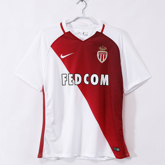 Monaco 2016/17 Home UEFA Champions League Retro Jersey - Front