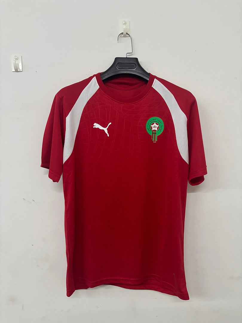 Morocco Red Short-Sleeve Training Kit 2026/27 - view 3