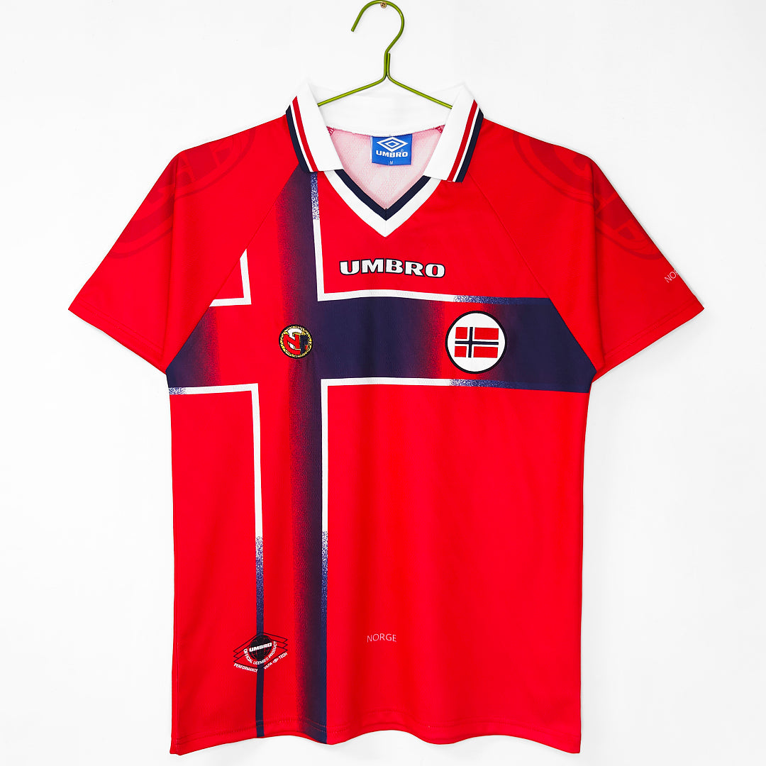 Norway 1997/98 Home Retro Jersey - Front