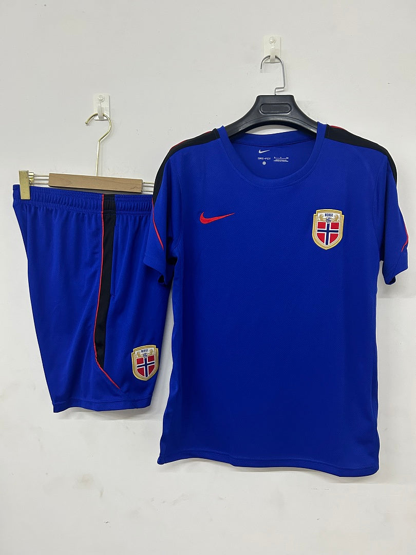Norway Royal Blue Short-Sleeve Training Kit 2026/27