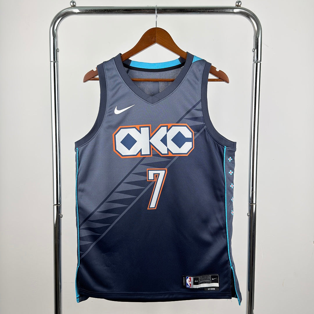 Oklahoma City Thunder Chet Holmgren #7 City Edition Jersey 2025/26