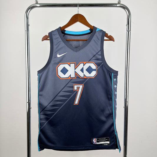 Oklahoma City Thunder Chet Holmgren #7 City Edition Jersey 2025/26