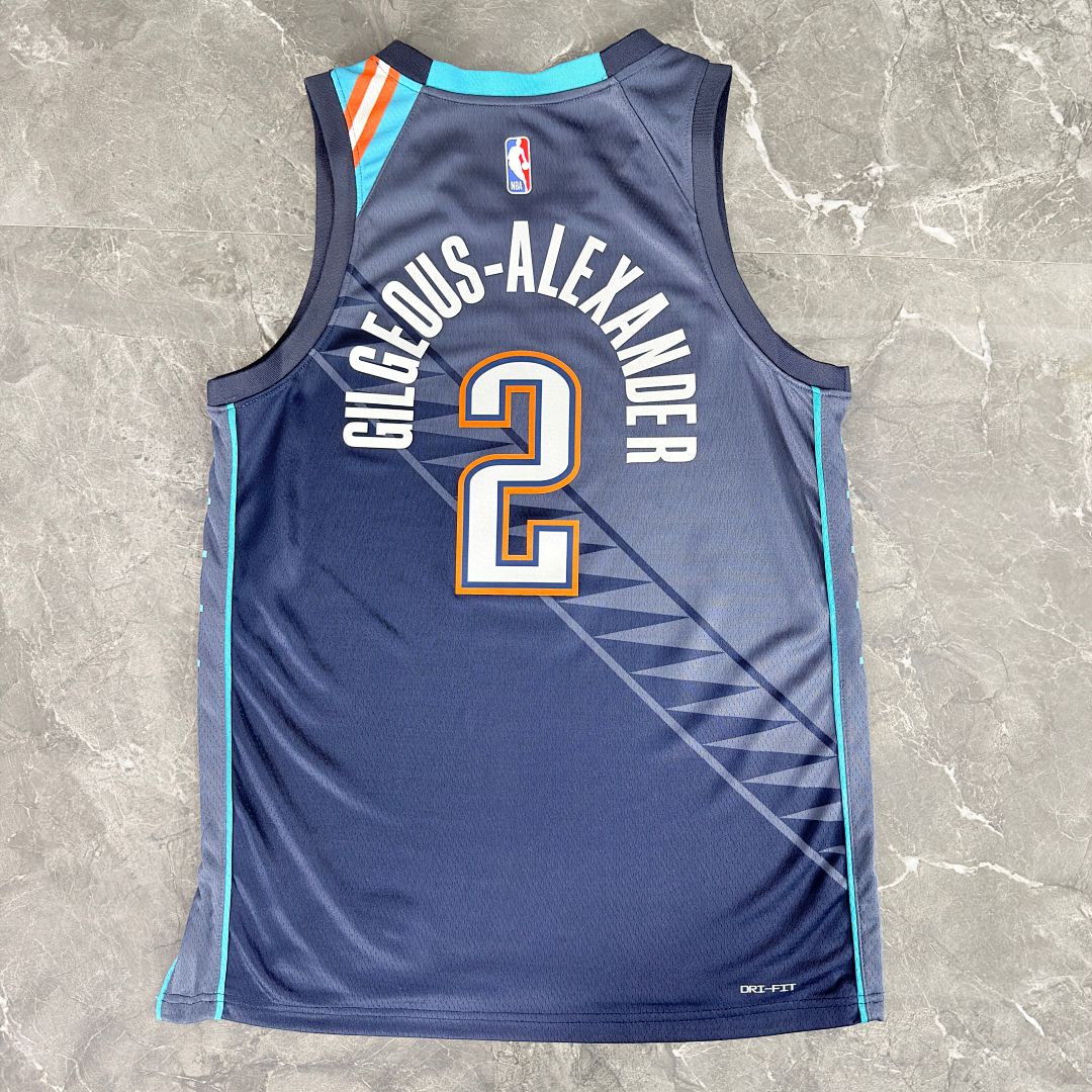 Oklahoma City Thunder Shai Gilgeous-Alexander #2 City Edition Jersey 2025/26 - view 2