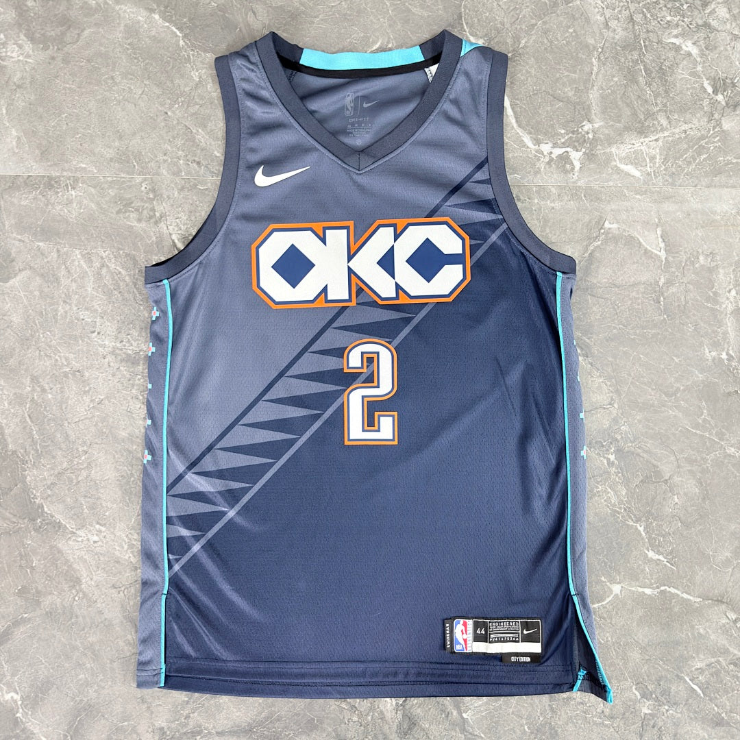 Oklahoma City Thunder Shai Gilgeous-Alexander #2 City Edition Jersey 2025/26 - view 3