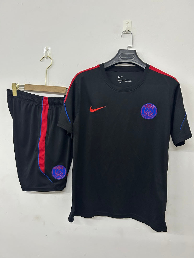 Paris Saint-Germain Black Short-Sleeve Training Kit 2026/27