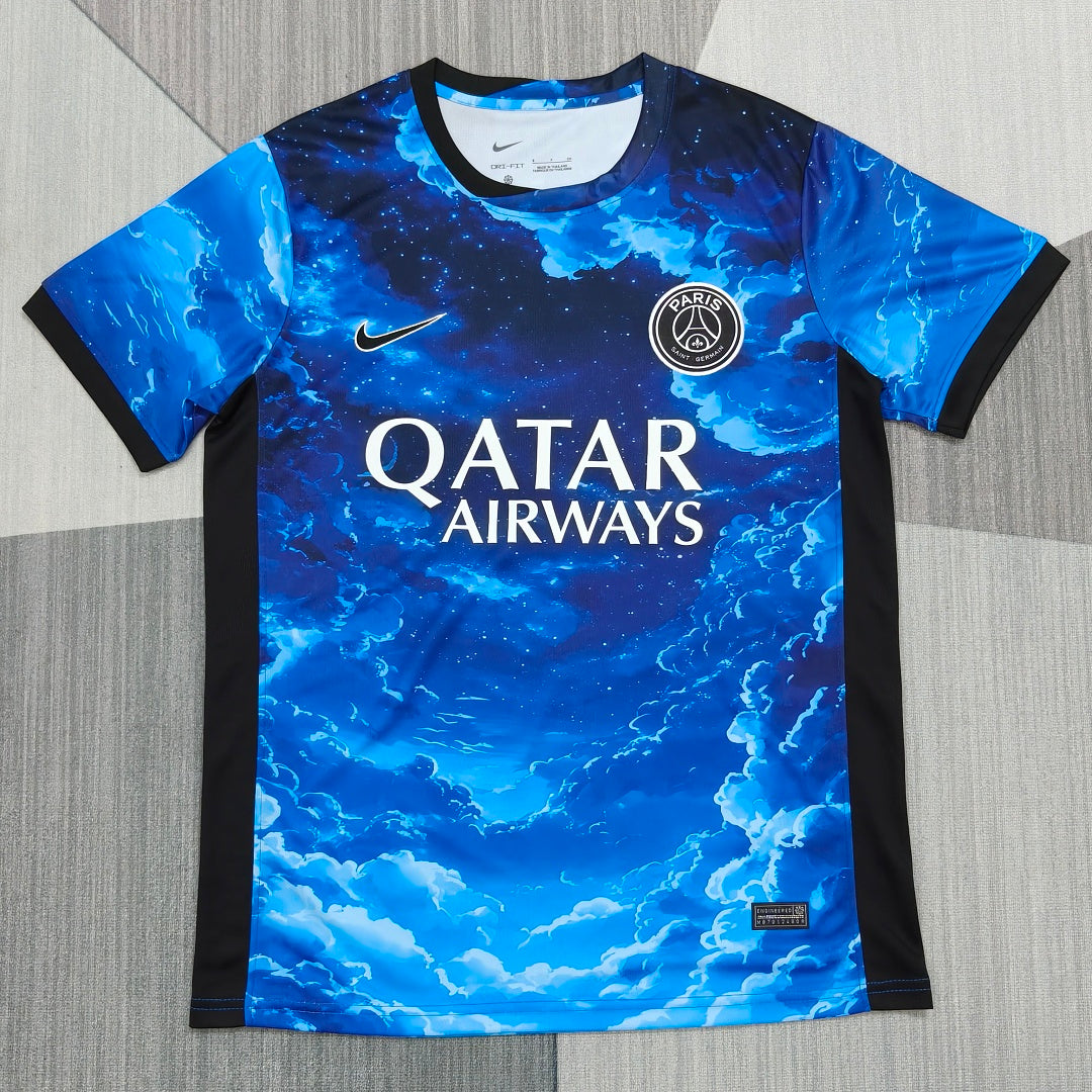 Paris Saint-Germain Blue Cloud Special Fan Version Jersey - Front