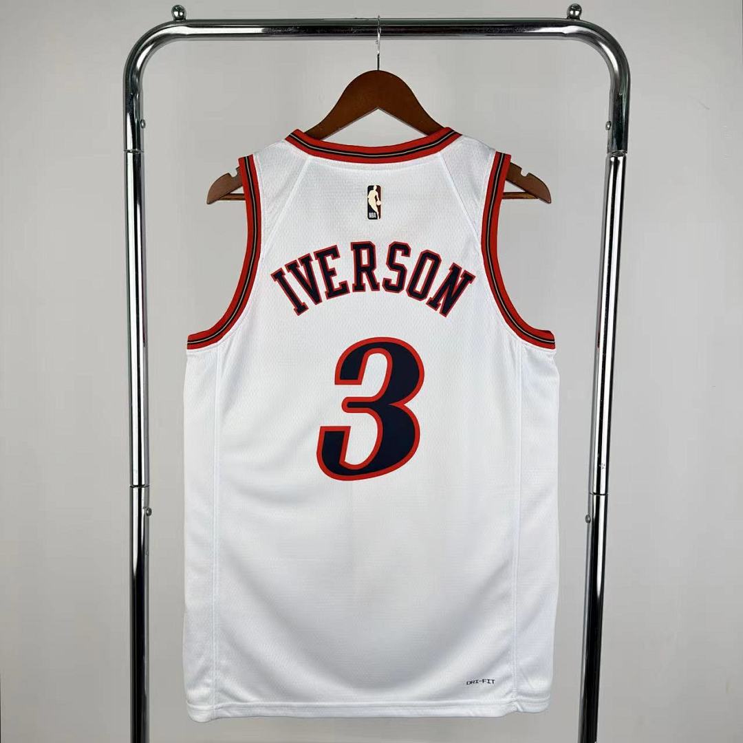 Philadelphia 76ers Allen Iverson #3 Hardwood Classics Jersey 2025/26 - view 2