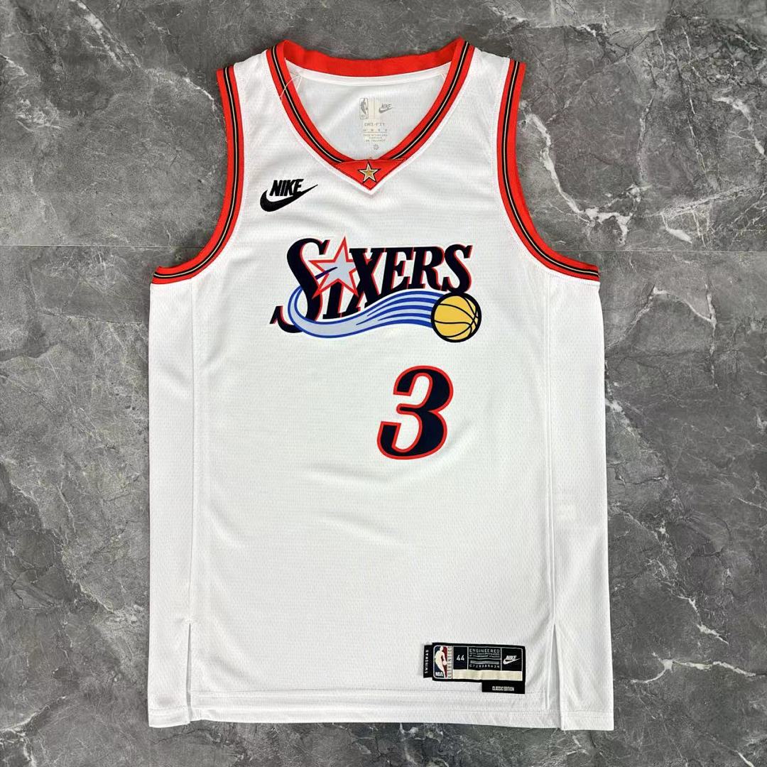 Philadelphia 76ers Allen Iverson #3 Hardwood Classics Jersey 2025/26 - view 3